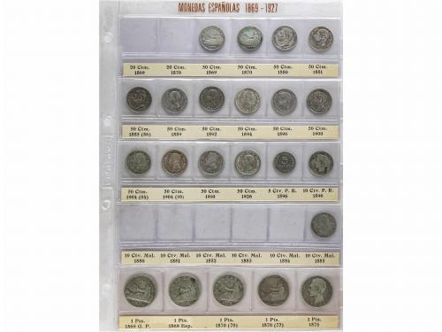 LOTES CENTENARIO. Lote 22 monedas. GOBIERNO PROVISIONAL, ALF