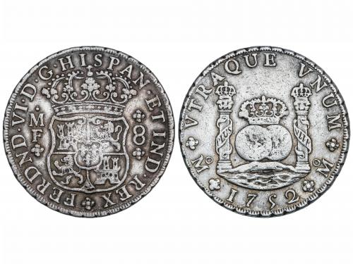 FERNANDO VI. 8 Reales. 1752. MÉXICO. M.F. 26,98 grs. Columna