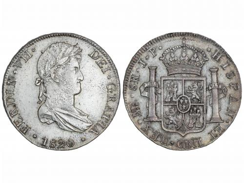FERNANDO VII. 8 Reales. 1820. LIMA. J.P. 27,14 grs. (Levísim