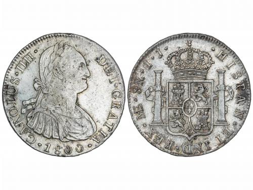 CARLOS IV. 8 Reales. 1800. LIMA. I.J. 27,32 grs. AC-918. EBC