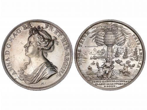 CARLOS III Pretendiente. Medalla Victoria Btalla de Gibralta