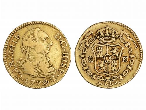CARLOS III. 1/2 Escudo. 1772. MADRID. P.J. 1,76 grs. AC-1256