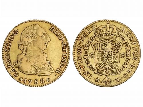 CARLOS III. 1/2 Escudo. 1788/1. MADRID. M/P.J. 6,75 grs. Rec