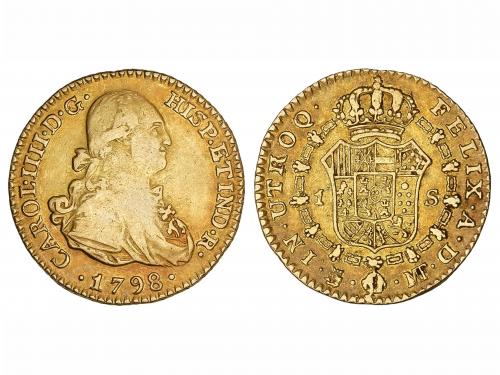 CARLOS IV. 1 Escudo. 1798. MADRID. M.F. 3,31 grs. AC-1116. M