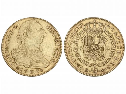 CARLOS III. 4 Escudos. 1788. MADRID. M. 13,43 grs. AC-1795. 
