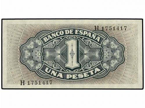 ESTADO ESPAÑOL. Lote 2 billetes 1 Peseta. 4 Septiembre 1940.