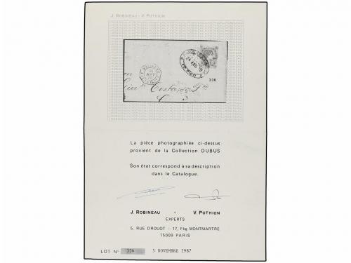 ✉ PUERTO RICO. 1878. SAN JUAN a GÉNOVA (Italia). 50 cts. azu