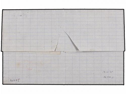 ✉ FRANCIA. Yv. 57, 58 (2). 1874. BORDEAUX a BUENOS AIRES. 10