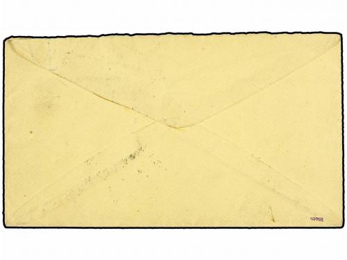 ¿ MEXICO. 1866. VERACRUZ a NEW YORK. 1 real azul (26-1866) g