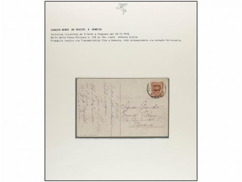 ✉ ITALIA. 1918 (Noviembre) a 1919 (Febrero). SERVICIO DE COR