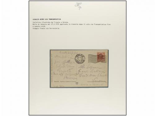 ✉ ITALIA. 1918 (Noviembre) a 1919 (Febrero). SERVICIO DE COR