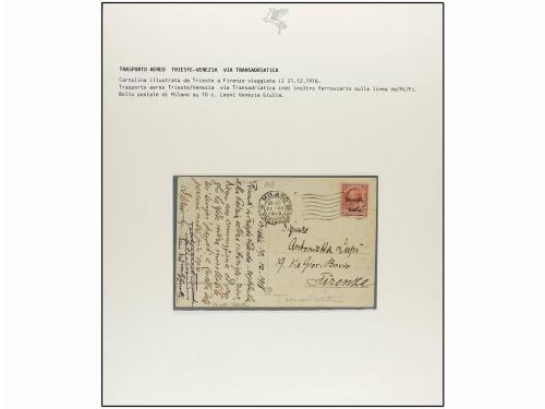 ✉ ITALIA. 1918 (Noviembre) a 1919 (Febrero). SERVICIO DE COR