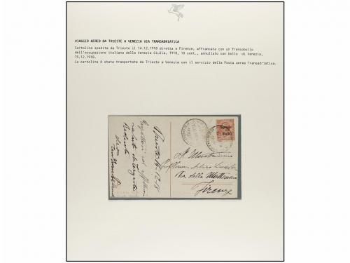 ✉ ITALIA. 1918 (Noviembre) a 1919 (Febrero). SERVICIO DE COR