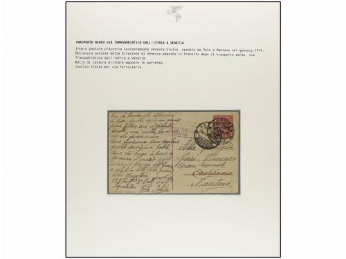 ✉ ITALIA. 1918 (Noviembre) a 1919 (Febrero). SERVICIO DE COR