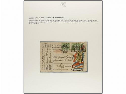 ✉ ITALIA. 1918 (Noviembre) a 1919 (Febrero). SERVICIO DE COR