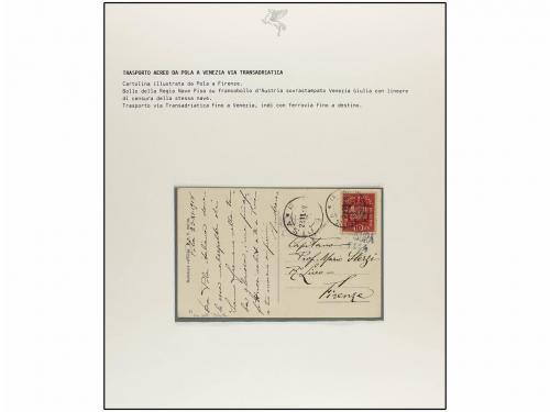 ✉ ITALIA. 1918 (Noviembre) a 1919 (Febrero). SERVICIO DE COR