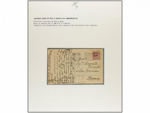 ✉ ITALIA. 1918 (Noviembre) a 1919 (Febrero). SERVICIO DE COR