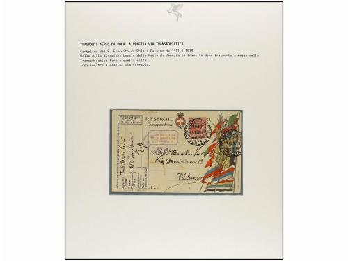 ✉ ITALIA. 1918 (Noviembre) a 1919 (Febrero). SERVICIO DE COR