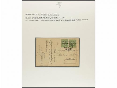 ✉ ITALIA. 1918 (Noviembre) a 1919 (Febrero). SERVICIO DE COR