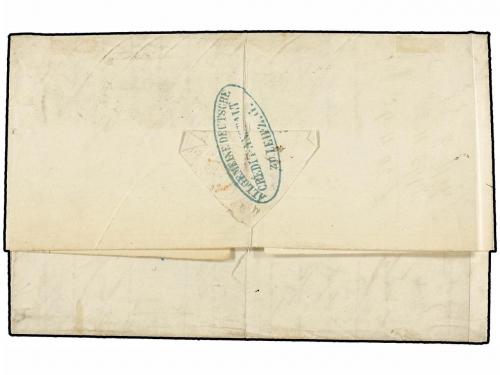 ✉ ALEMANIA ANTIGUOS ESTADOS: SAJONIA. 1867. LEIPZIG to LONDO