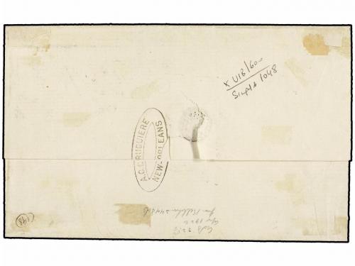 ✉ ESTADOS UNIDOS. Sc. 35 (4). 1859. NEW ORLEANS to VERACRUZ.