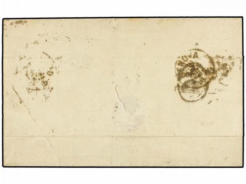 ✉ BRASIL. 1870. RIO DE JANEIRO a GÉNOVA. Circulada sin sello