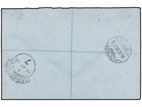 ¿ GRENADA: GRENADINAS. Sc. 74. 1906. GRENADA to GERMANY. Env