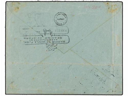 ¿ FILIPINAS. 1926 (May 13). APARRI to MANILA. FIRST FLIGHT.