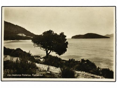 ✉ ESPAÑA GUERRA CIVIL. (1939 CA.). Tarjeta Postal de FORMENT