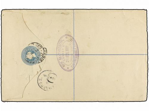 ✉ CABO DE BUENA ESPERANZA. 1902. CAPE TOWN to GERMANY. 4 d. 