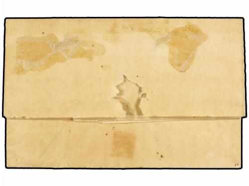 ✉ CUBA. 1811 (30 Oct.). HABANA a MÉXICO. Carta completa, mar