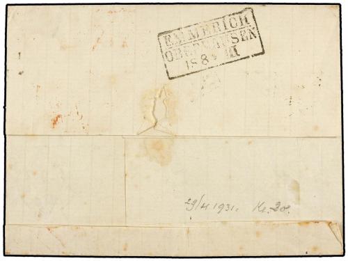 ✉ HOLANDA. 1866. AMSTERDAM to ST. PETERSBURG (Russia). 15 ct