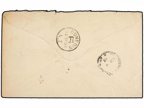 ✉ AUSTRALIA. 1903. WALLAROO to NEW ZEALAND. Registered cover