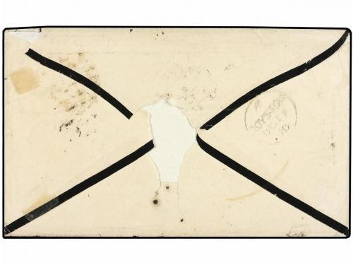 ✉ PORTUGAL: MADEIRA. 1870. FUNCHAL a INGLATERRA. 20 reis bis