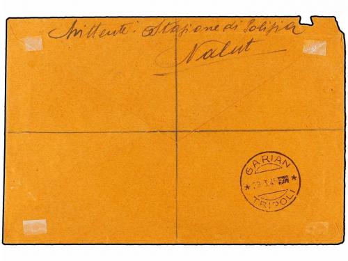 ✉ TRIPOLITANIA. Sa. 6, 7, 8 (2). 1945 (29-III). NALUT a GARI