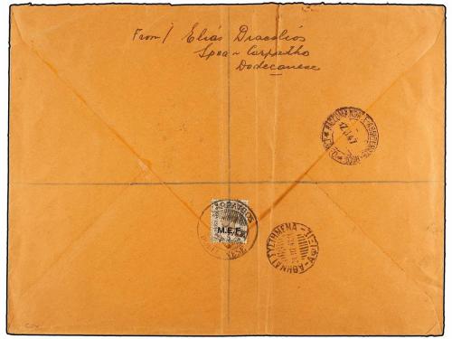 ¿ ITALIA: EGEO (Colonia italiana). Sa. 10, 13 (2). 1947 (15-