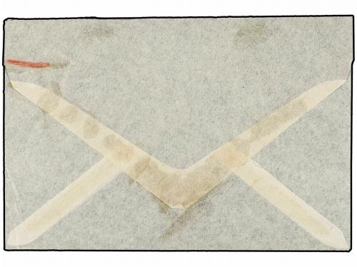 ¿ SOMALIA. Sa. 10 (20). 1950 (31-I). MOGADICCIO a ROMA. 5 ce