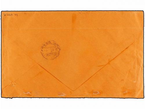 ¿ SOMALIA. 1950 (5-II). MOGADICCIO a ROMA. 15 cents. s. 1 1/