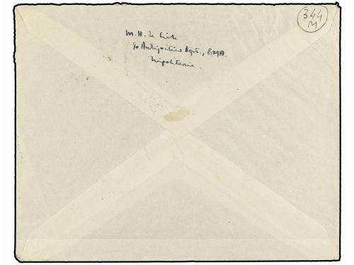 ¿ TRIPOLITANIA. 1943. GARIAN a CAPE TOWN (South Africa). 2 m