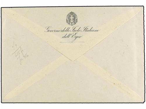 ¿ ITALIA: EGEO (Colonia italiana). 1945 (21-V). SIMI a PODOS