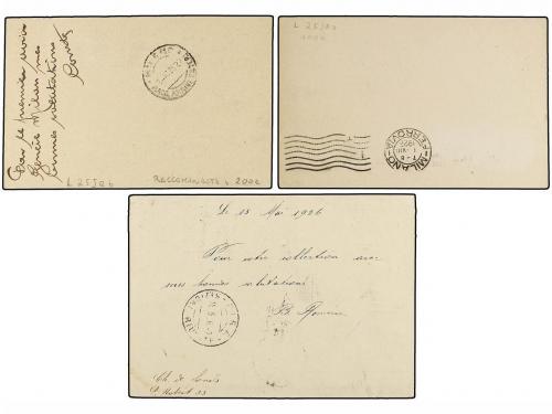 ✉ SUIZA. 1925-26. Tres PRIMEROS VUELOS Ginebra-Milán, Lausan