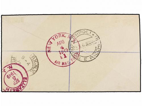 ¿ TRIPOLITANIA. Sa. 12. 1949 (29-VIII). TRIPOLI a U.S.A. 120