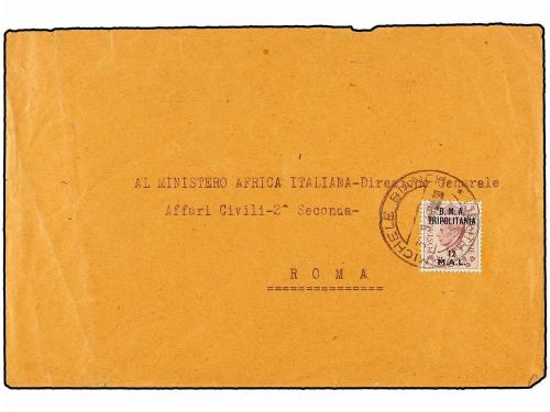 ✉ TRIPOLITANIA. Sa. 21. 1949 (30-IX). M. BIANCHI a ROMA. 12 