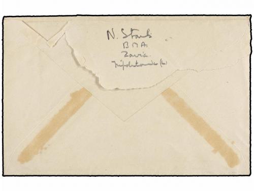 ✉ TRIPOLITANIA. Sa. 8 (2). 1949 (9-I). ZAVIA a SALYSBURY (Rh