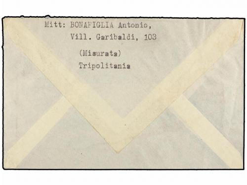 ✉ TRIPOLITANIA. Sa. 19 (2). 1949 (IX). GARIBALDO a ROMA. 6 m