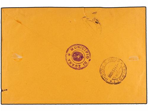 ✉ TRIPOLITANIA. Sa. 31. 1951 (8-XI). ZUARA CITTA a TRIPOLI. 