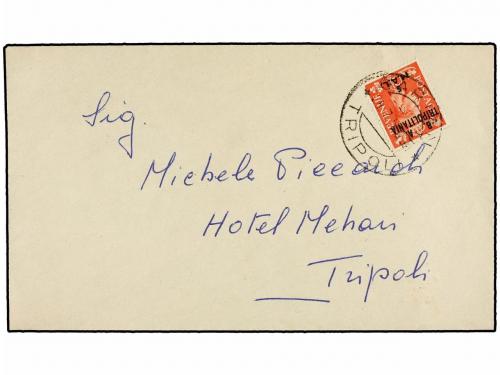 ✉ TRIPOLITANIA. Sa. 31. 1951 (30-VII). GARIAN a TRIPOLI. 5 m