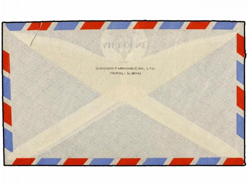 ✉ TRIPOLITANIA. Sa. 18, 21. (1950 CA.). TRIPOLI a DINAMARCA.