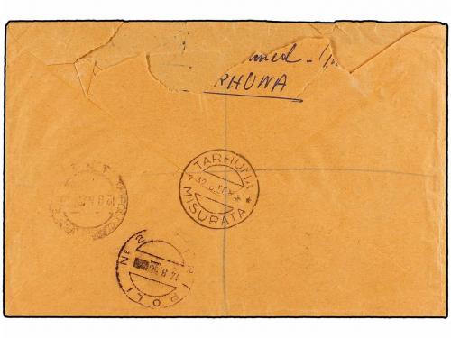 ✉ TRIPOLITANIA. Sa. 20 (2). 1950 (12-VIII). TARHUNA a TRIPOL