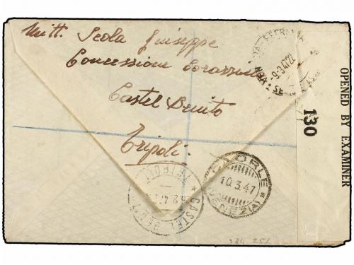 ✉ TRIPOLITANIA. Sa. 10, 11, 12. 1947 (25-II). CASTEL BENITO 